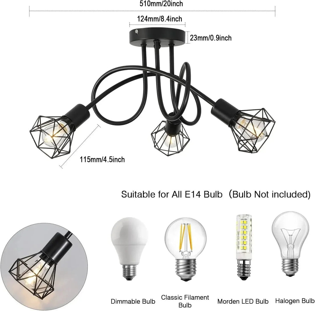 Lisslune | FELORA – Modern ceiling light
