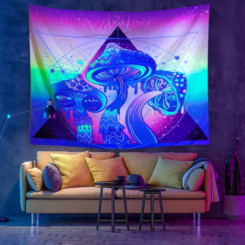 Lisslune | Colorful Glowing Luminous Tapestry