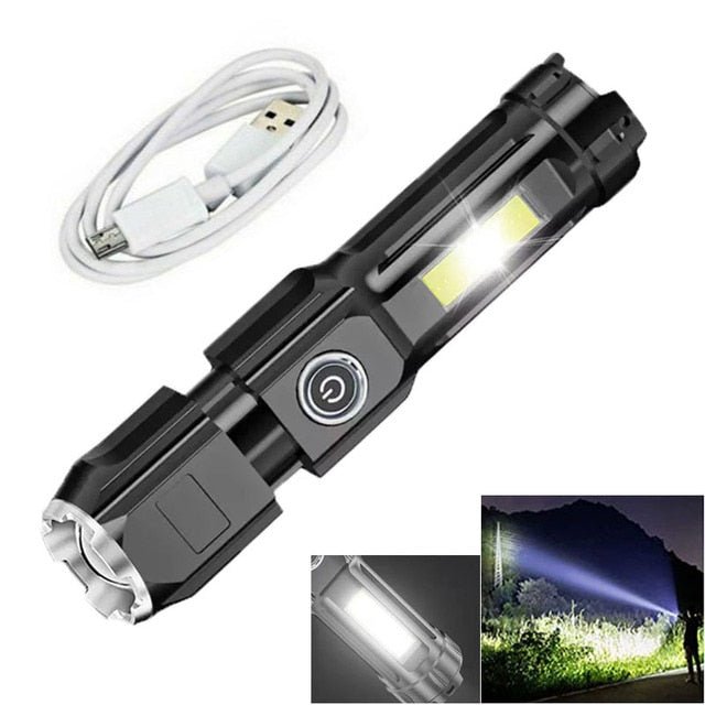 Lisslune | Rechargeable USB Xenon Flashlight with High Brightness