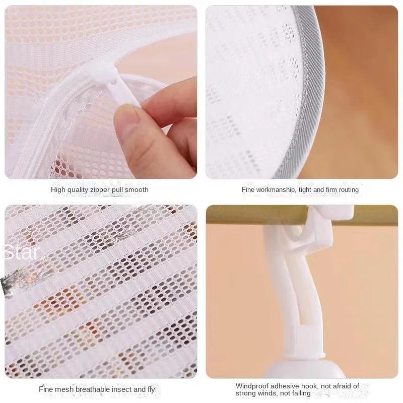 Lisslune | Foldable Mesh Drying Rack for Clothing, Food and More
