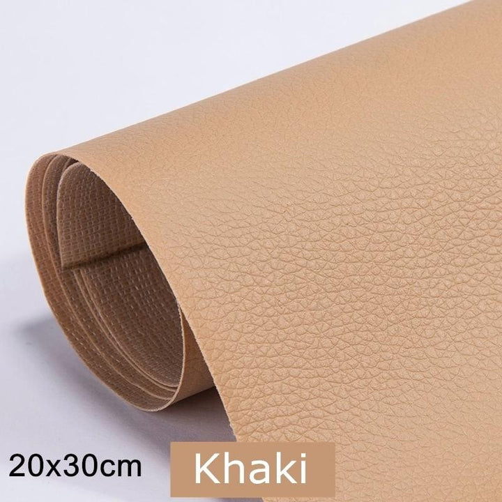 Lisslune | Jumbo XL Luxe Litchi Leather Repair Stickers - Stylish Solutions for Elegant Furniture Repairs