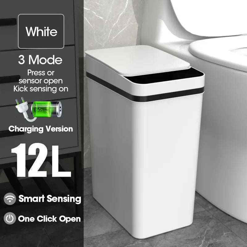 Lisslune | Waterproof Smart Wave Sensor Automatic Trash Can