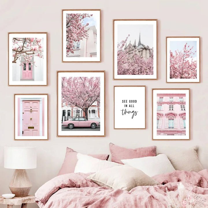 Lisslune | Floral Canvas Poster