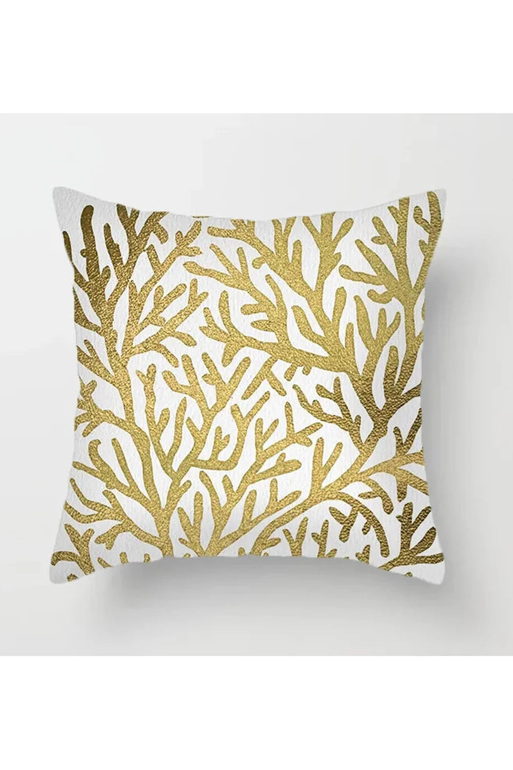 Lisslune | Yellow leaf polyester pillowcase