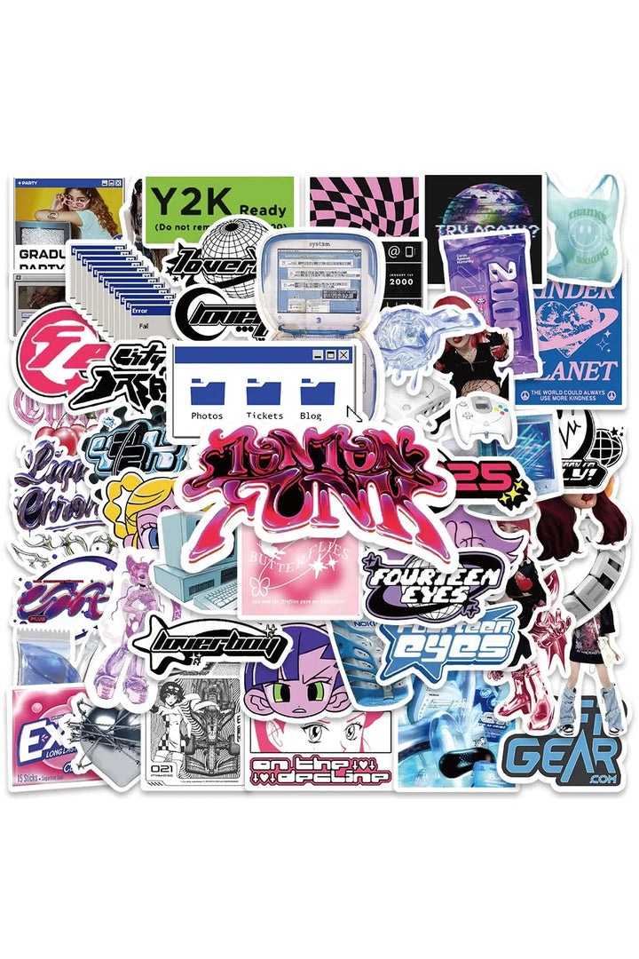 Lisslune | Y2K Girl Sticker Set