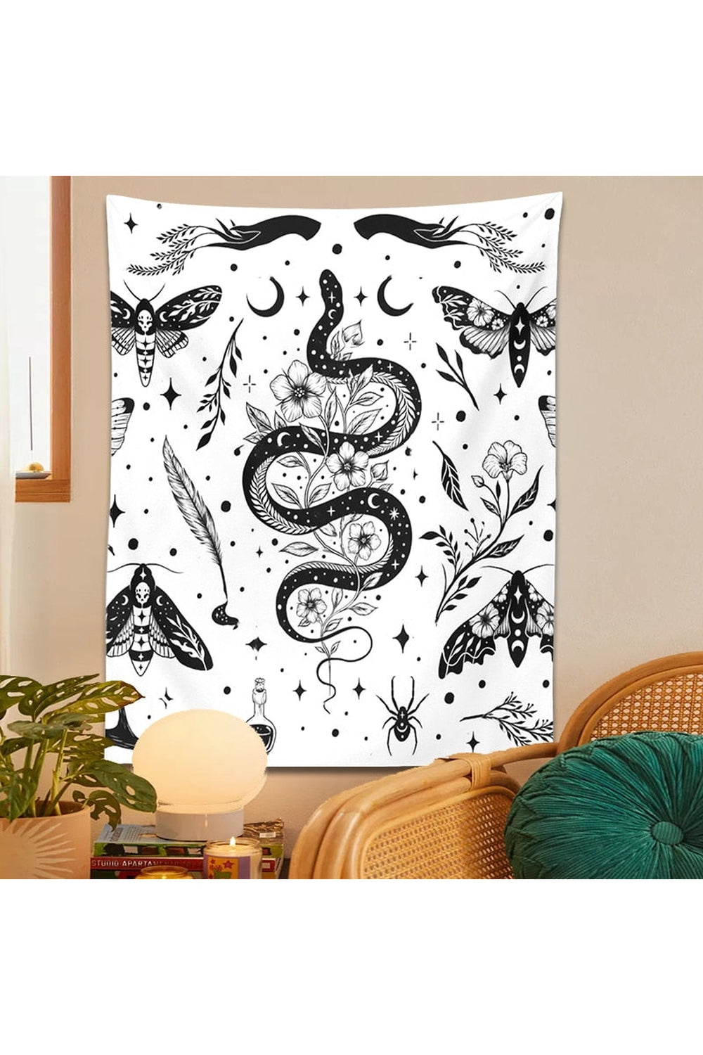 Lisslune | and snake wall tapestry
