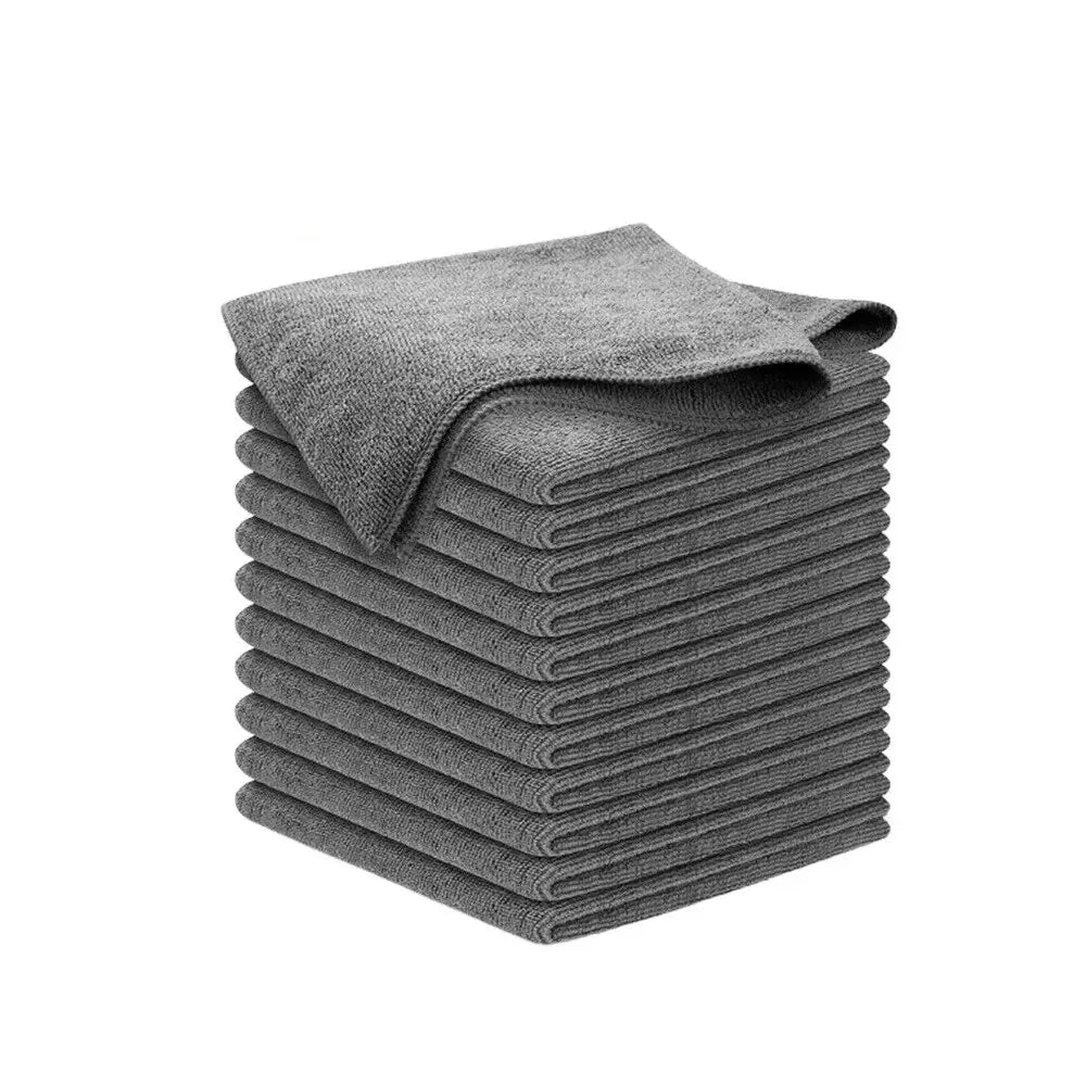 Lisslune | Microfiber Car Cleaning Cloths Set (10 pieces)