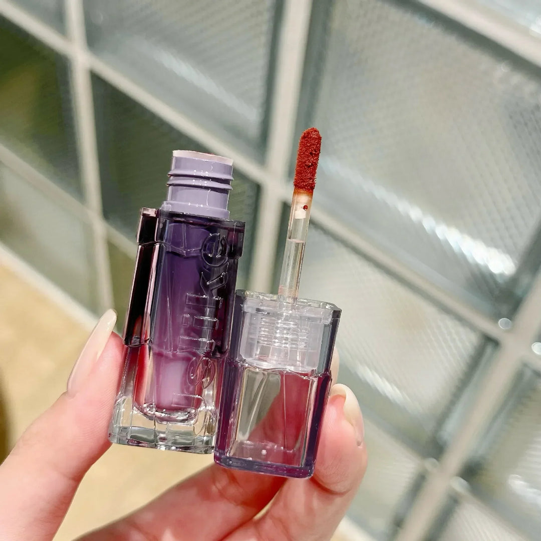Rynx | Liquid Lipstick Matte Purple Lip Gloss Long-lasting Lip Tint Waterproof Not Easily Sticking to Cups Lip Shine Cosmetics Wholesale