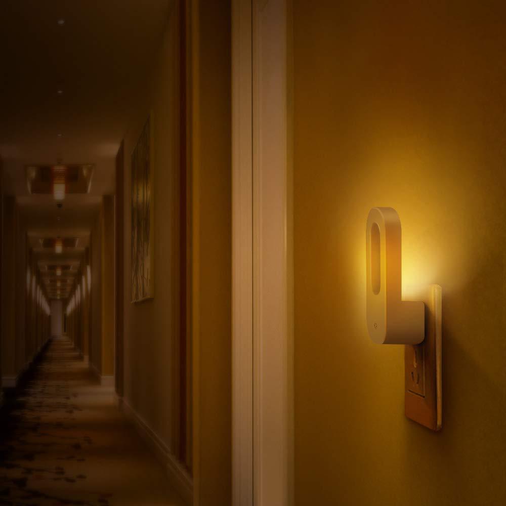Lisslune | Twilight Sensor Energy Saving Socket Wall Night Light