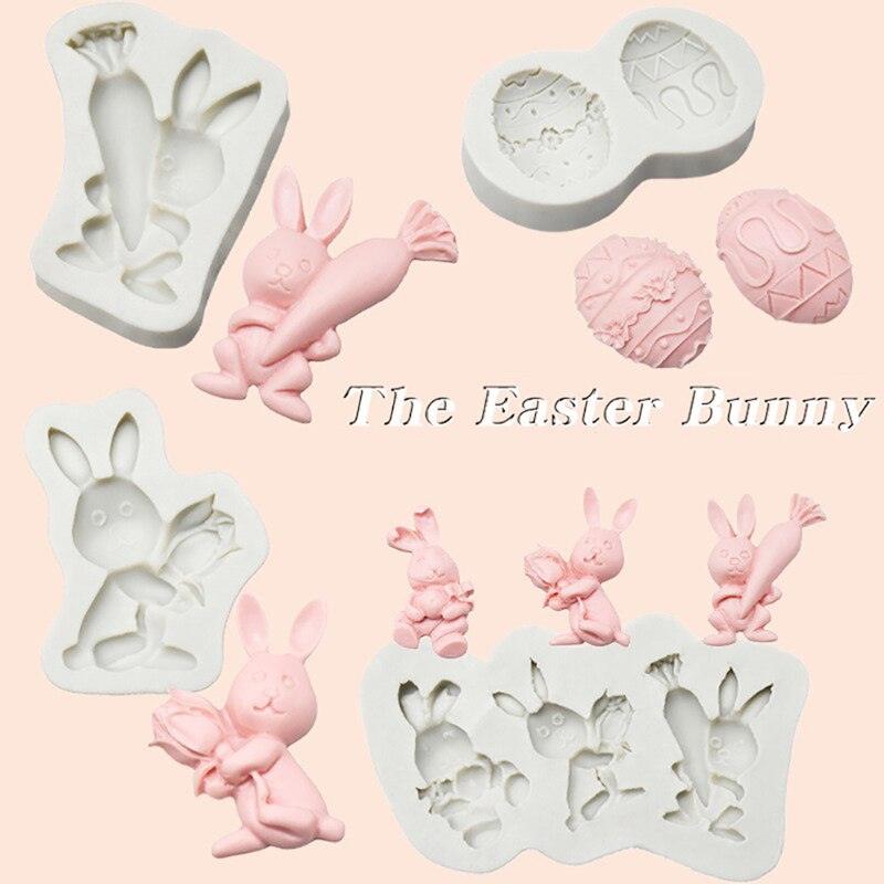 Lisslune | Easter Joy Silicone Molds Set for Playful Festive Baking