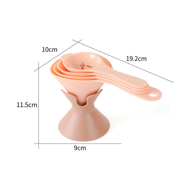 Lisslune | 6in1 Pour Master Reusable Funnel Set