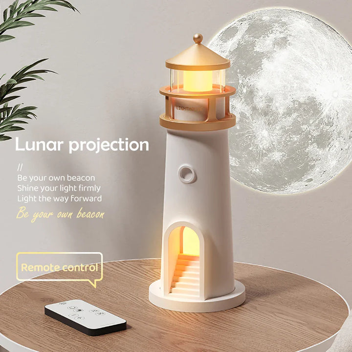 Lisslune | Lighthouse Ambient lights Bluetooth Music Dimmable Projection