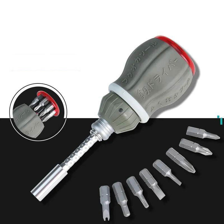 Lisslune | Telescopic Portable Magnetic Fix Flex Screwdriver Set