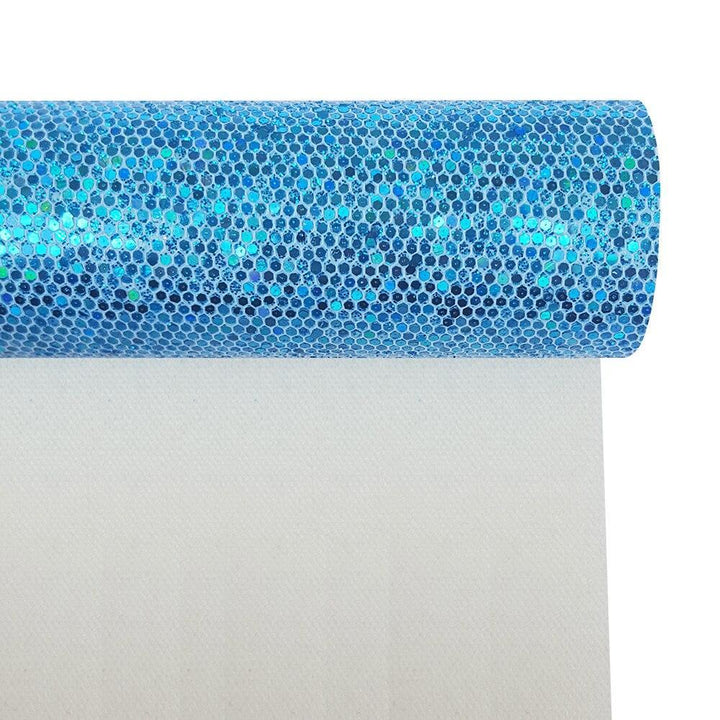 Lisslune | Golden Glitter Painted Woven Fabric Roll - Ignite Your Artistic Inspiration