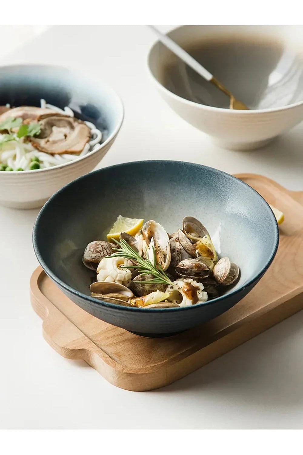Lisslune | Mist Ceramic Bowl Set