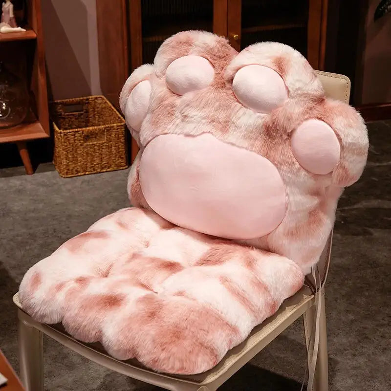 Lisslune | Cozy Cat Paw Plush Seat Pillow