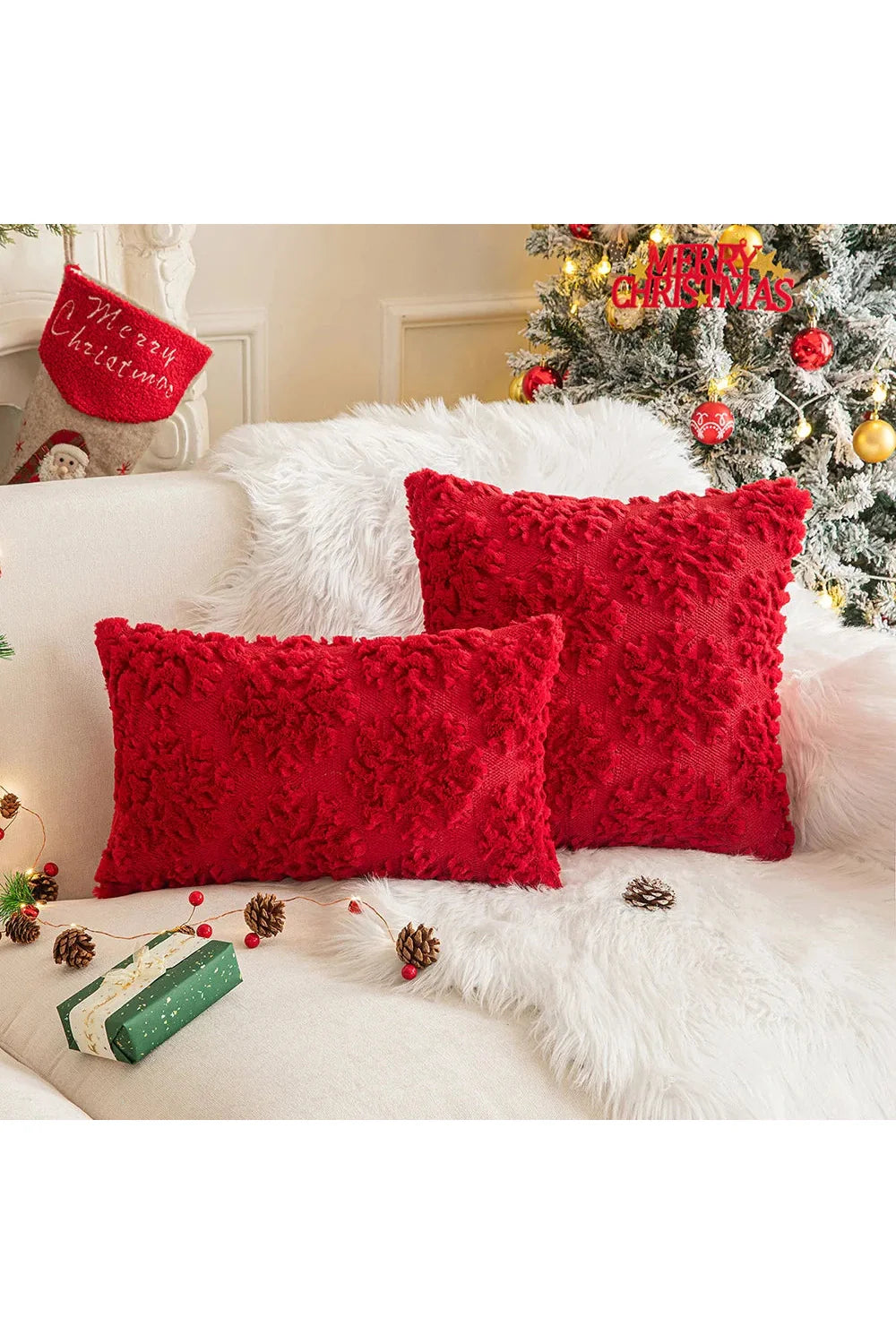 Lisslune | Plush decorative cushion cover