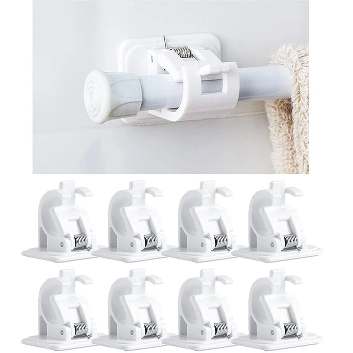 Lisslune | Self Adhesive Curtain Rod Holder
