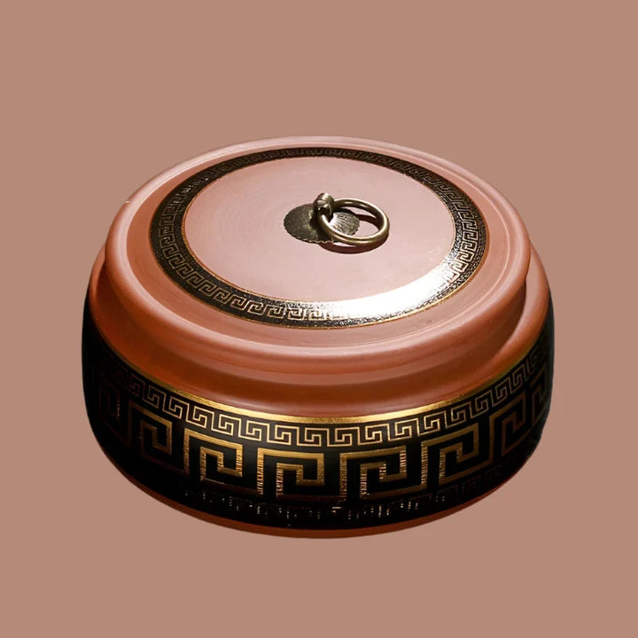 Lisslune | Premium Purple Tone Tea Storage Container for Optimal Pu'er Tea Storage