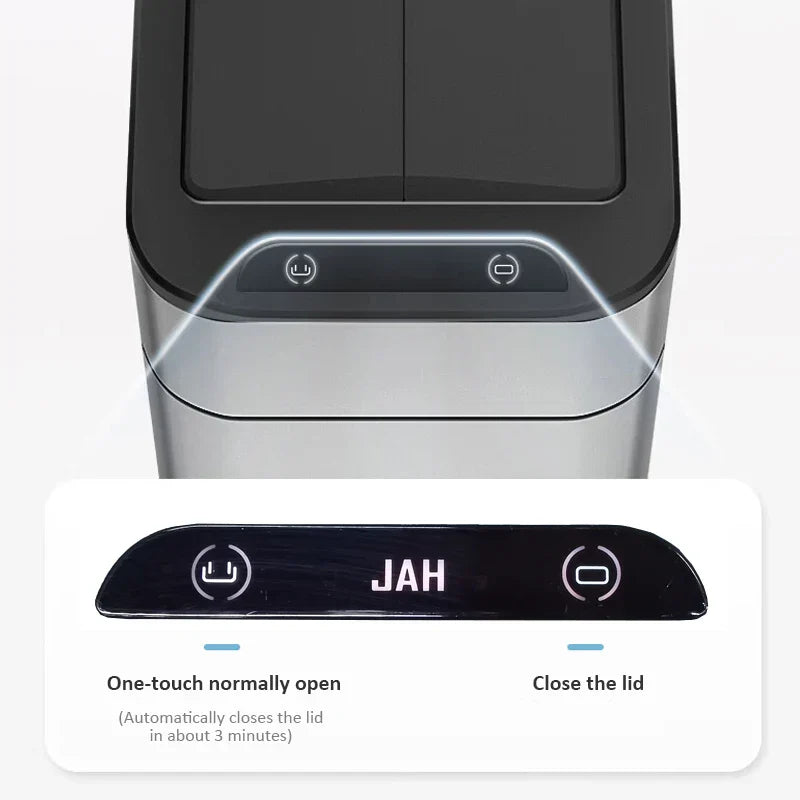 Lisslune | Smart Stainless Steel Automatic Sensor Trash Bin