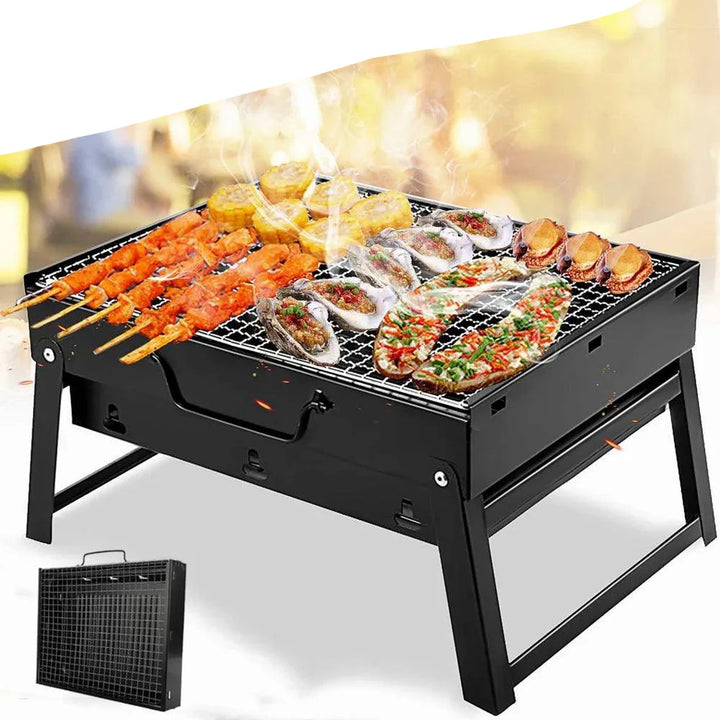 Lisslune | Compact Travel BBQ Grill for Outdoor Cooking Adventures