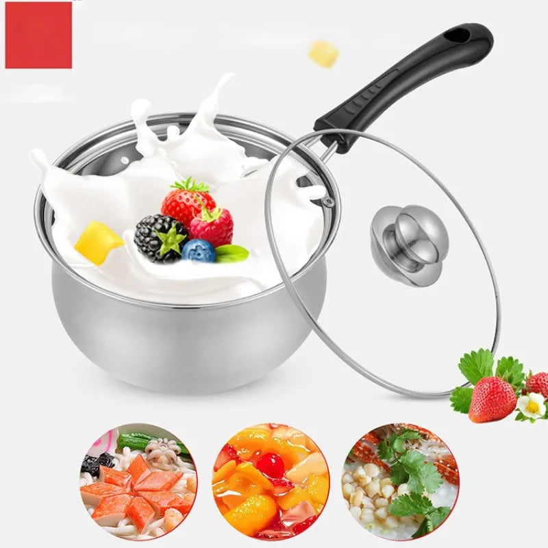 Lisslune | 3 piece cookware set made of stainless steel