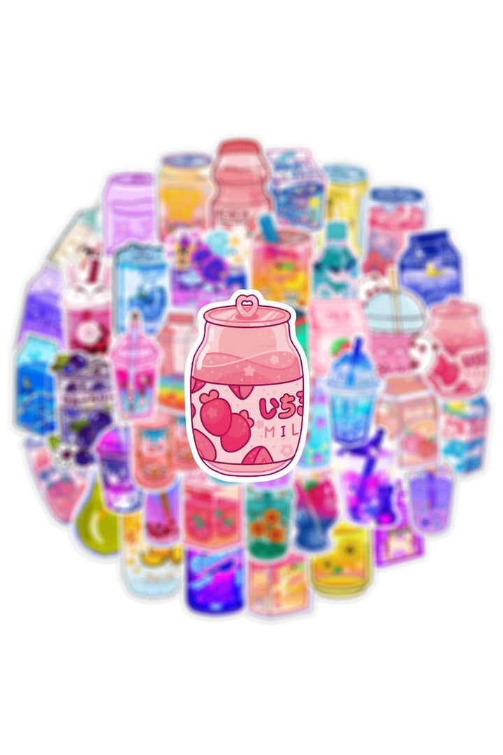 Lisslune | Drink Themed Stickers