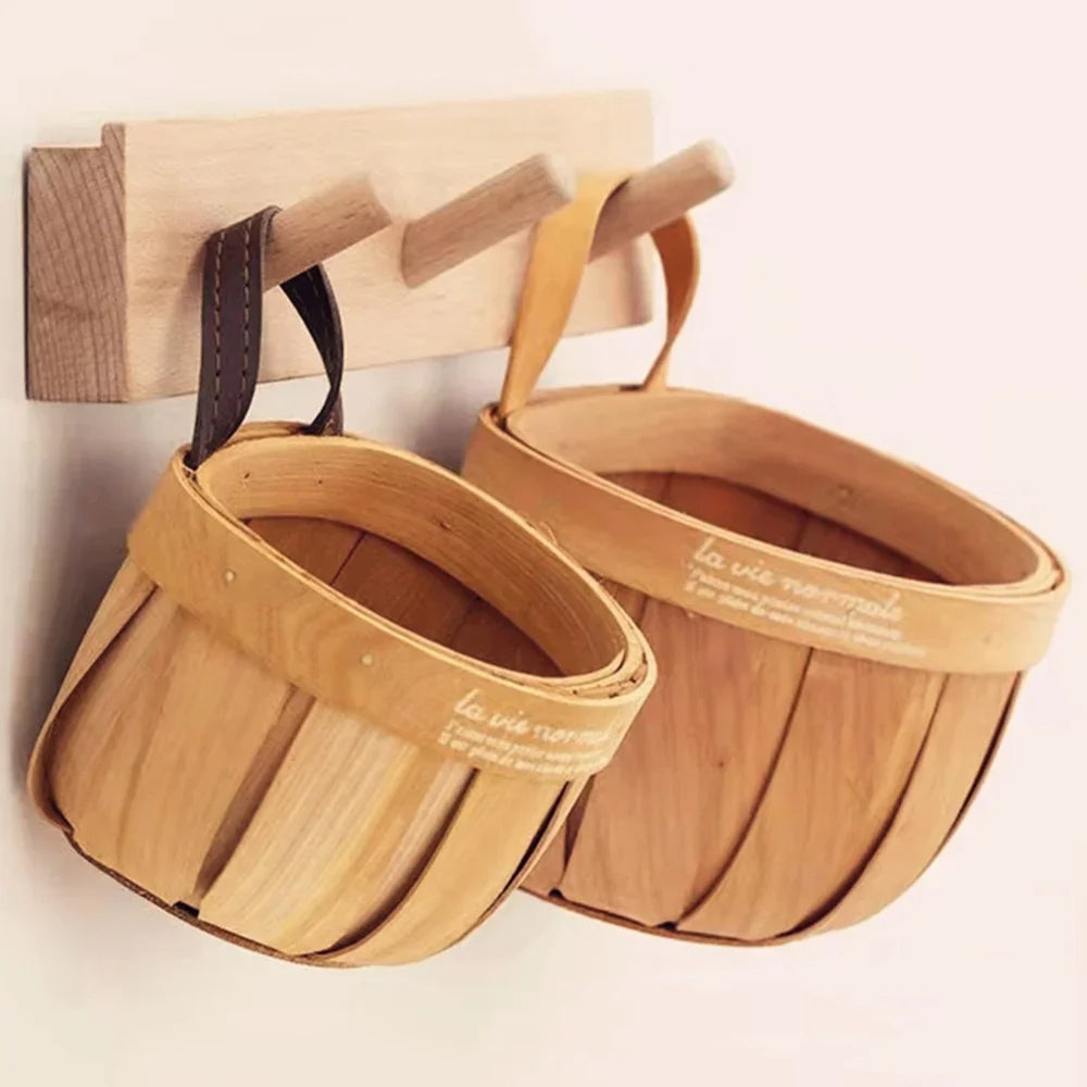 Lisslune | French Market Handcrafted Wooden Basket