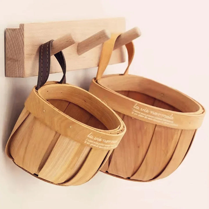 Lisslune | French Market Handcrafted Wooden Basket