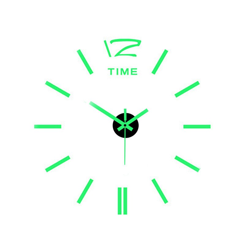 Lisslune | 3D Luminous Silent Wall Clock