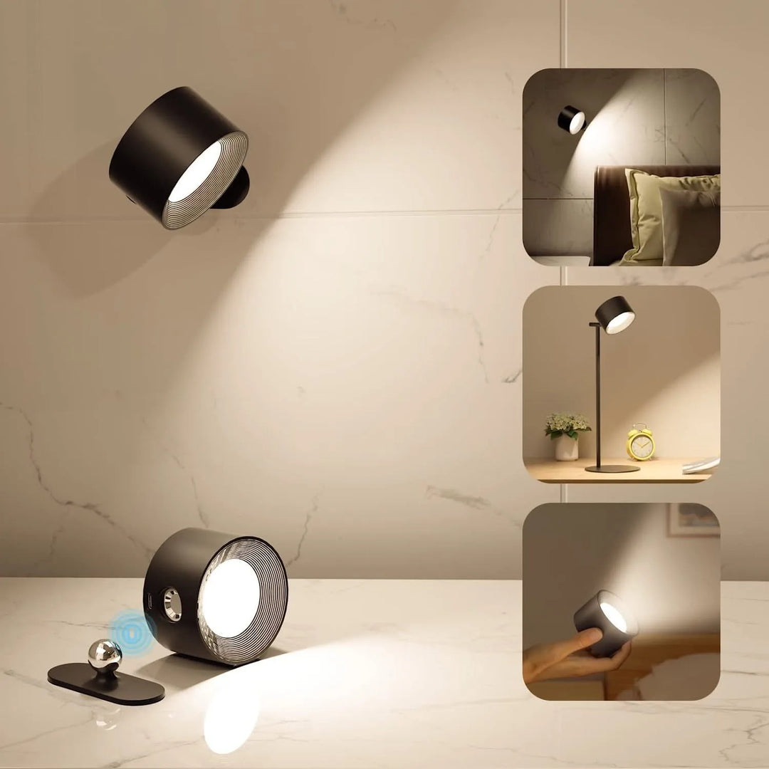 Lisslune | LumeGlow - Modern wall lamp with adjustable color and brightness control