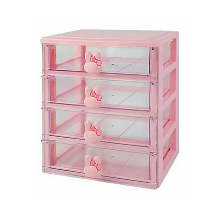 Rynx | Desk Storage Box Organizer Student Drawer Box Pen Holder Cute Office Kids Hair Accessories Stationery Rack Organizer Box