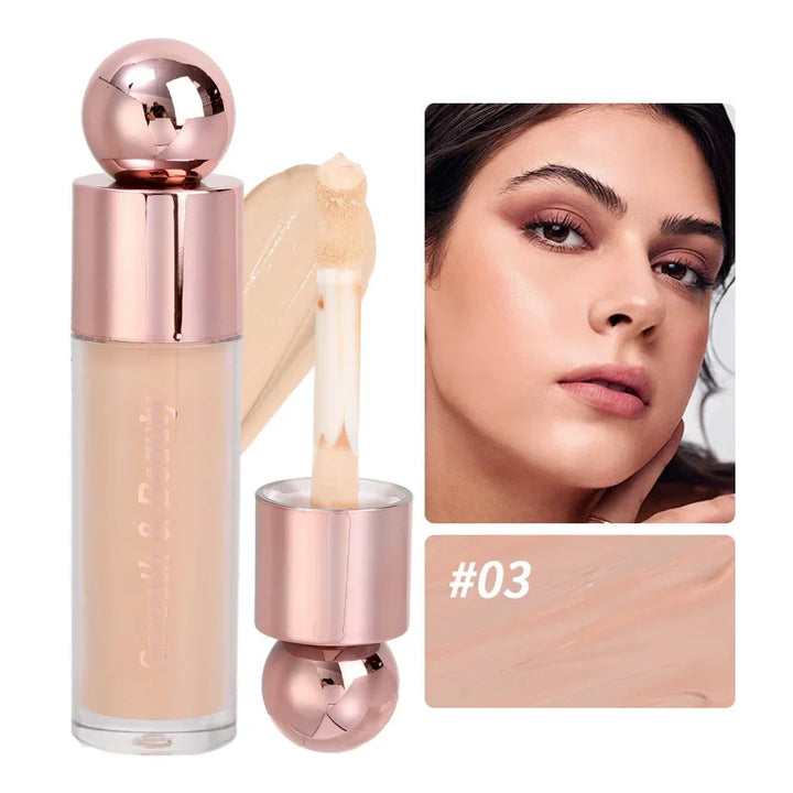 Rynx | High coverage liquid concealer Long-lasting moisture base Invisible pores Dark circles Freckles Face contour Blush Makeup