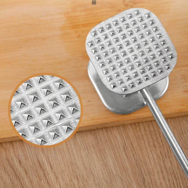 Lisslune | Dual-Sided Aluminum Meat Tenderizer Hammer