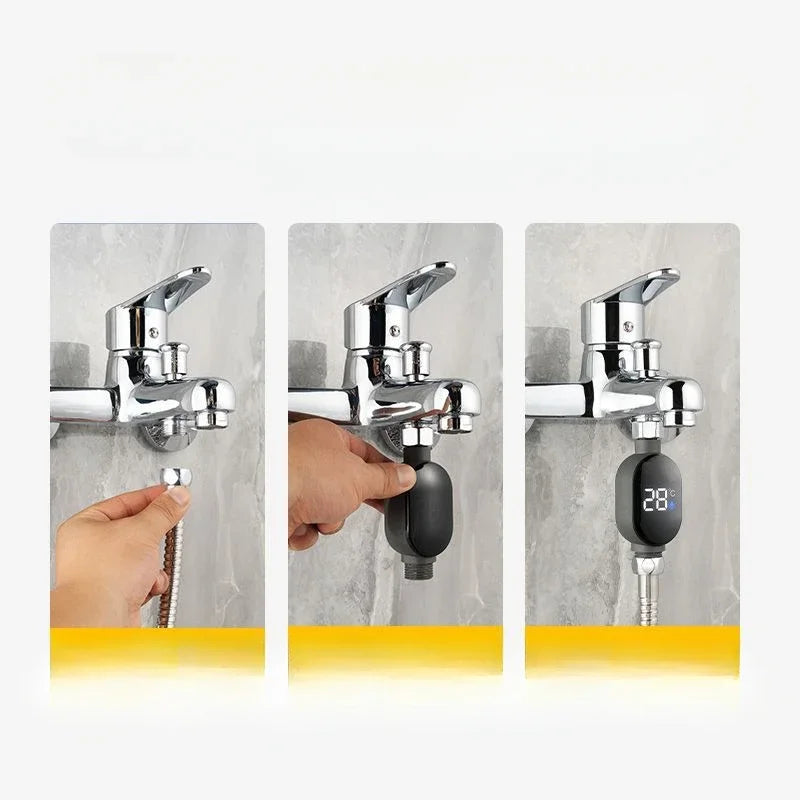 Lisslune | Real-Time Smart LED Water Temperature Monitor Gadget