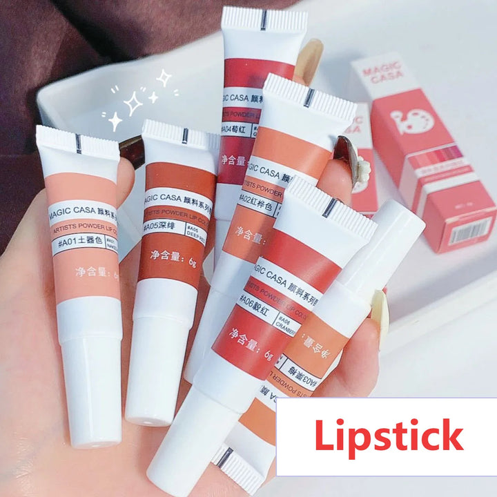 Rynx | 6 Colors Lip Mud Lipstick Velvet Matte Liquid Lipstick Waterproof Nude Lip Gloss Long-lasting Sexy Women Lip Tint Cosmetics