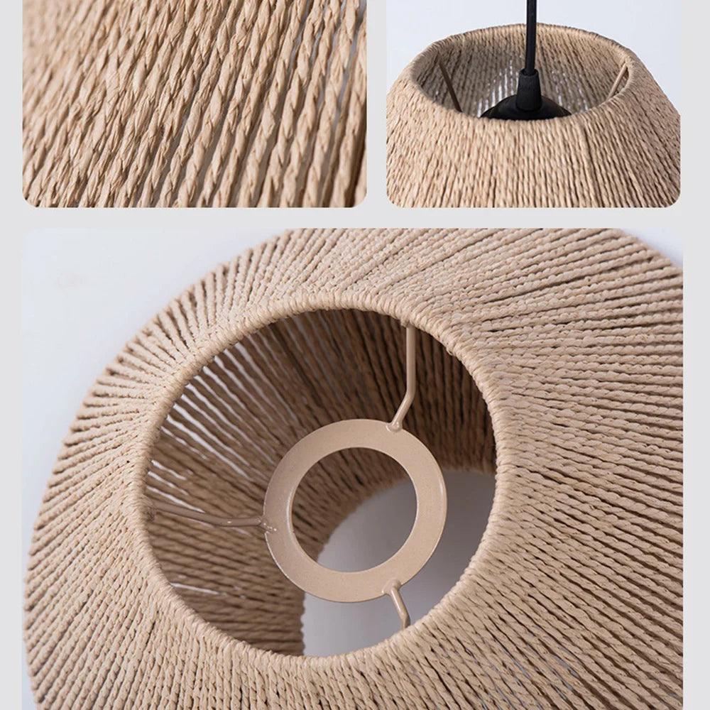 Lisslune | RotaBeam - Rugged Wooden Ceiling Lamp