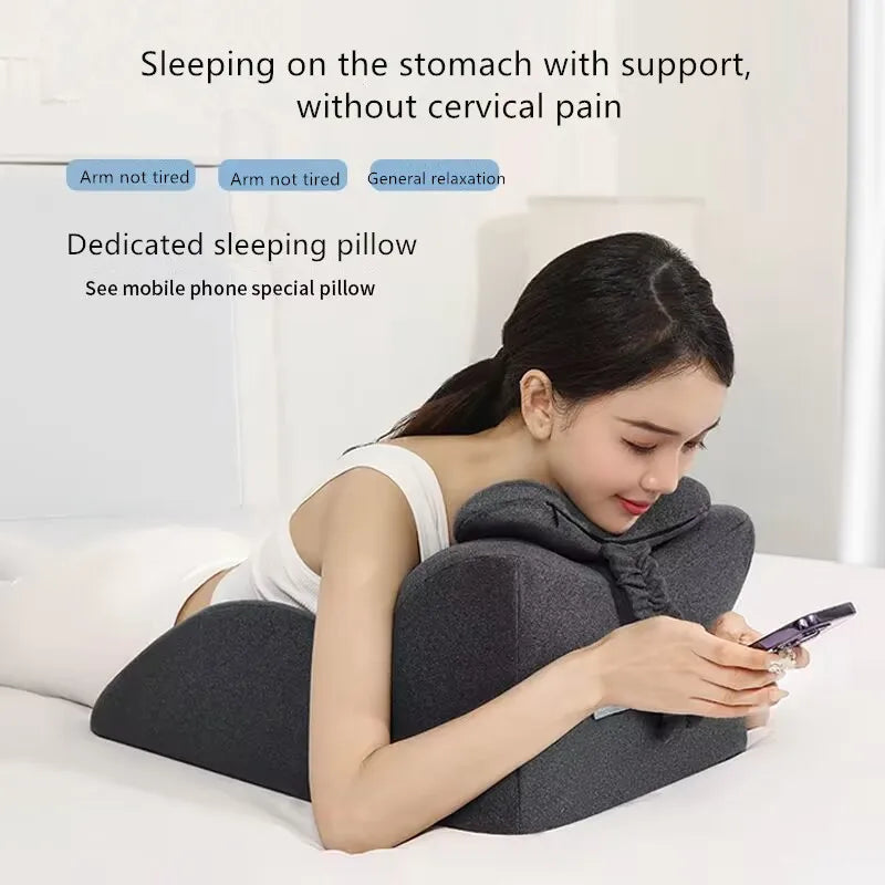Lisslune | Adjustable Lie-On-The-Bed Multitask Pillow