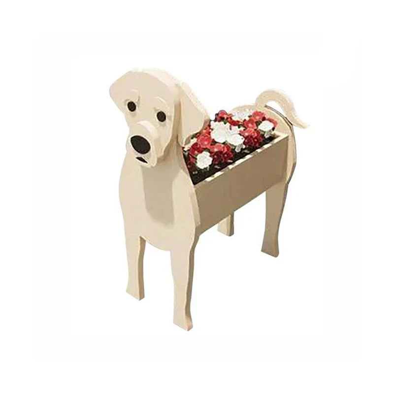 Lisslune | Flower Pot - Pawsome - Dog Plant Container - Various Breeds