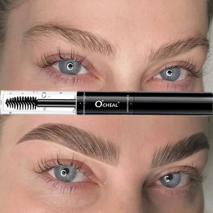Rynx | Double-ended dye eyebrow styling gel waterproof durable wild brow tinting wax natural transparent liquid eyebrow cream cosmetics