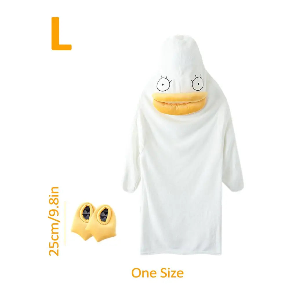 Lisslune | Confused Duck Warm Adult Pajamas Costume