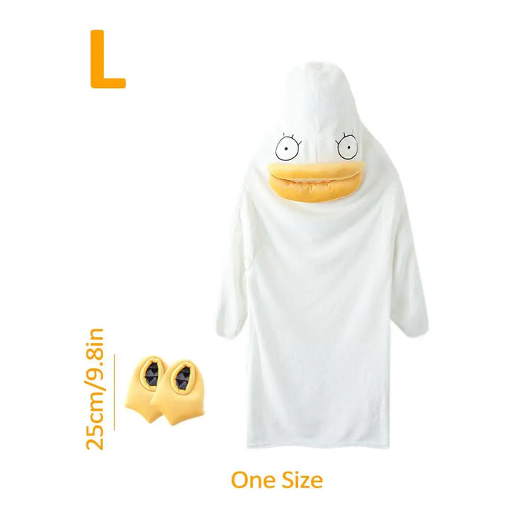 Lisslune | Confused Duck Warm Adult Pajamas Costume