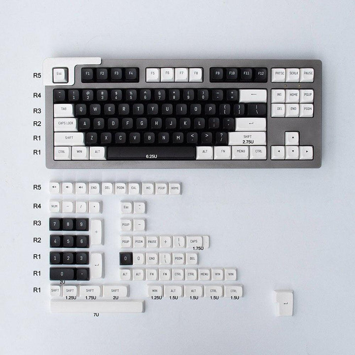 Lisslune | Upgrade your keyboard aesthetic with 150 MSA dual-color keycaps