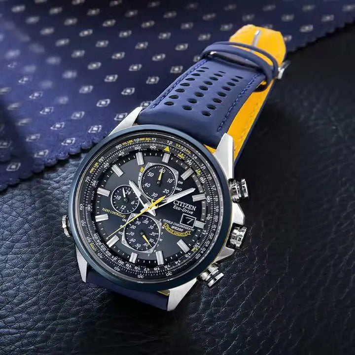 Lisslune | Quartz Chronograph Men’s Watch – Waterproof Stainless Steel Wristwatch with Date & Luminous Hands