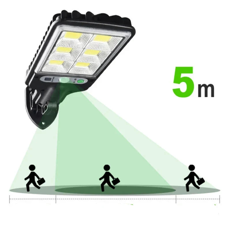 Lisslune | Solar Wall Light with Motion Sensor | Garden and Street Lighting | LED Solar Lighting - DoorLed