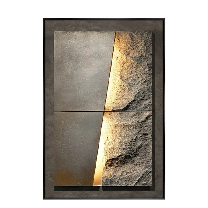 Lisslune | New Rock Texture Led Porcelain Wall Lamp
