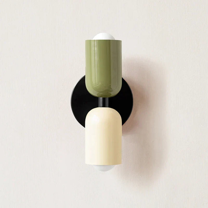 Lisslune | Double Head Wall Lamp Black Base