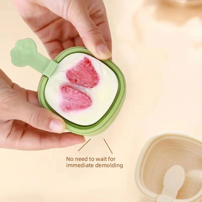 Lisslune | DIY Frozen Ice Cream Popsicle Mould