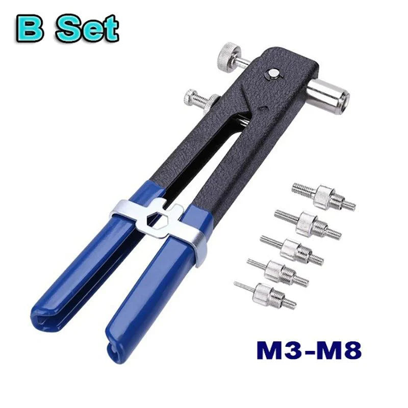 Lisslune | Ultimate Precision Rivet Nut Kit: Complete M3-M8 Stainless Steel & Aluminum Set