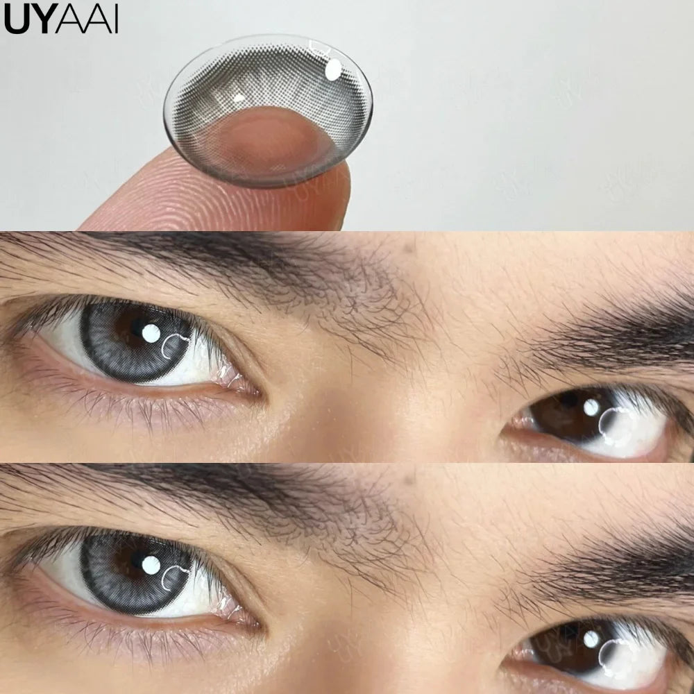 Rynx | 1 Pair Korean Lenses Black Spots Green Lenses Blue Lenses Gray Lenses Brown Lenses Colored Contact Lenses